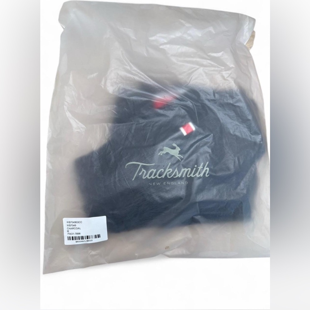 NWT Tracksmith Charcoal Seasion Tights